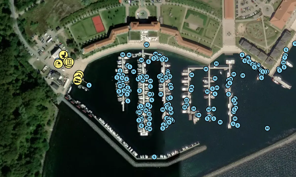 Satelite image of Boltenhagen Marina