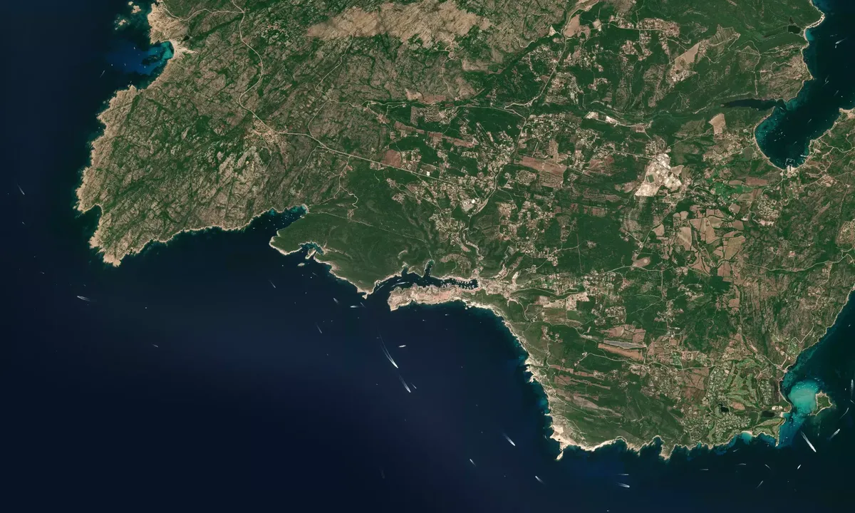 Flyfoto av Bonifacio - Cala di a Catena