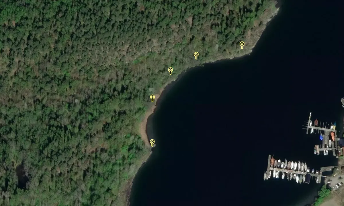 Satelite image of Bonnebukta
