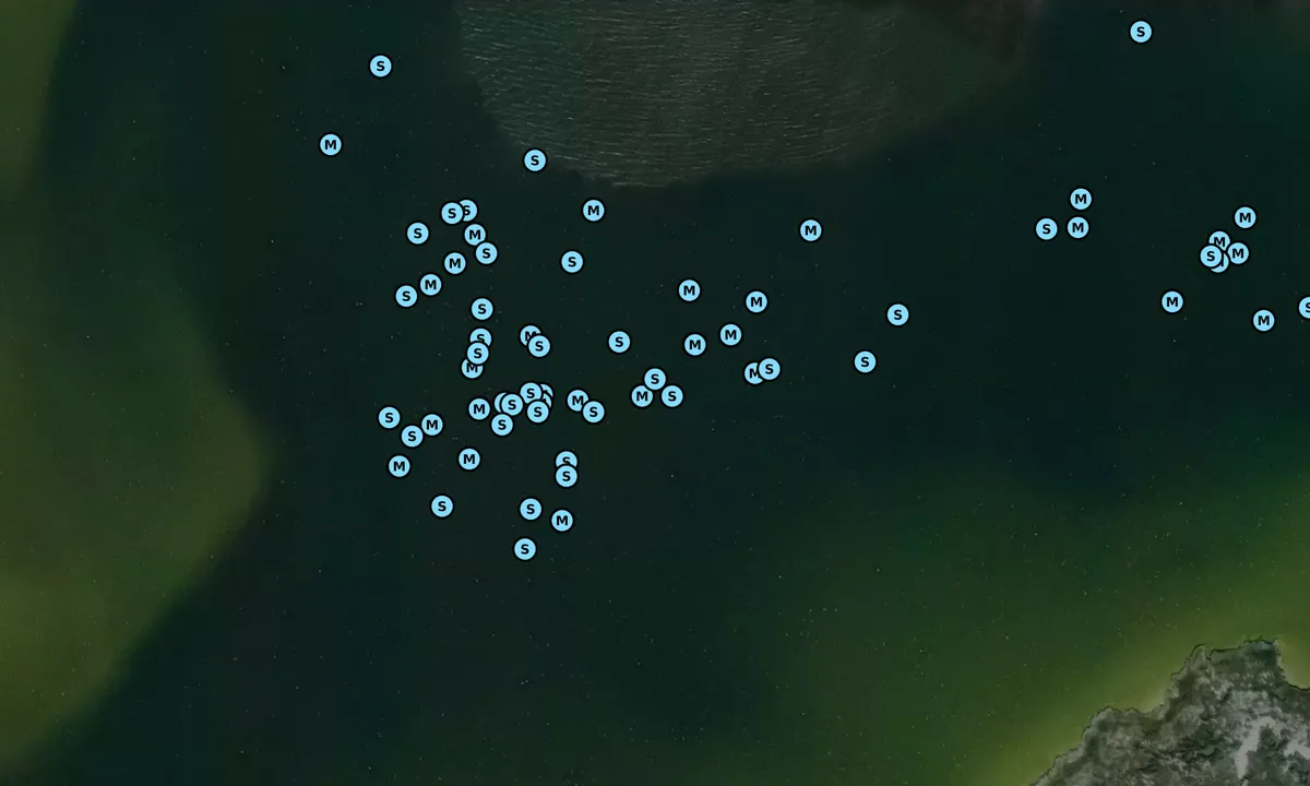 Satelite image of Bonner Divide