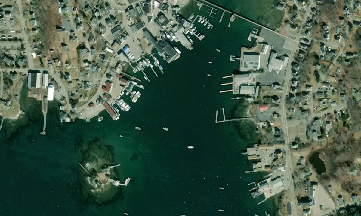 Flyfoto av BOOTHBAY