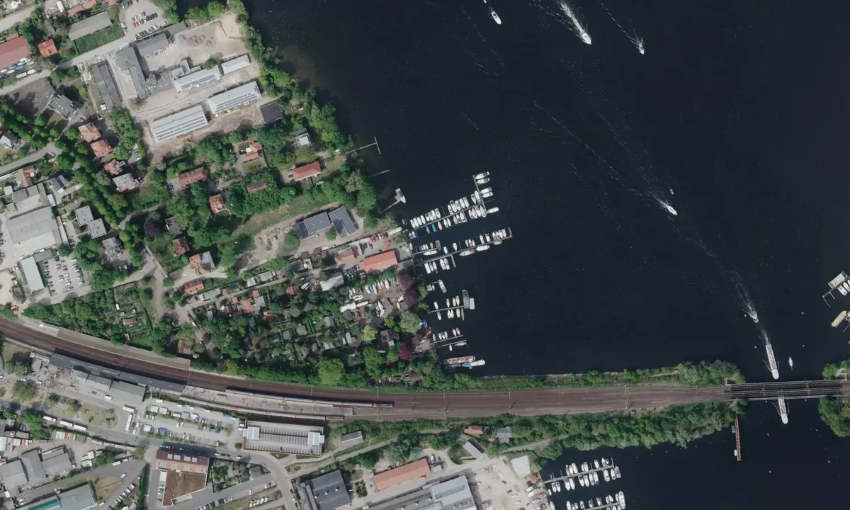 Flyfoto av Bootshaus Ditze