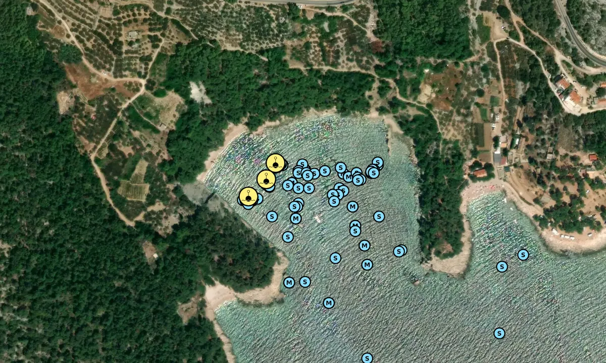 Satelite image of Borce