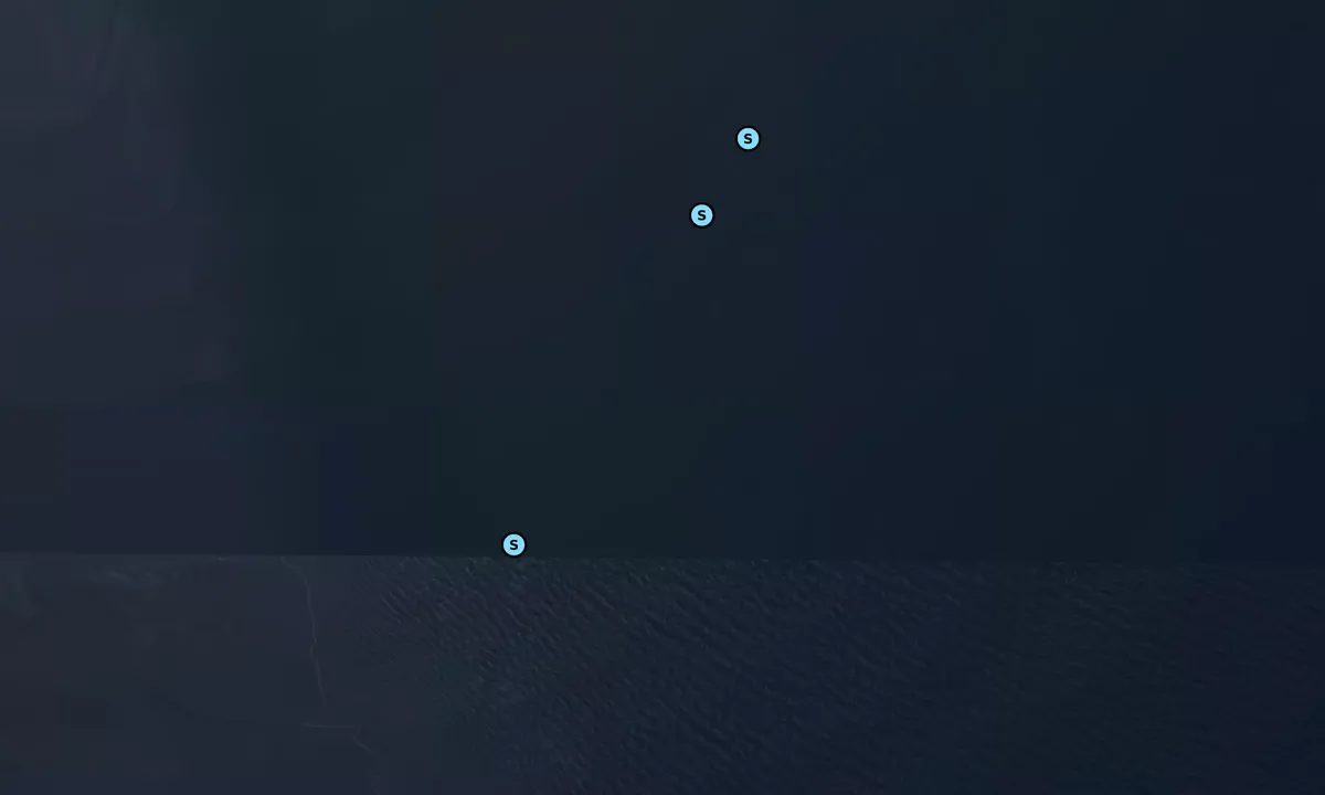 Satelite image of Bordure Chenal Lauwerzoog