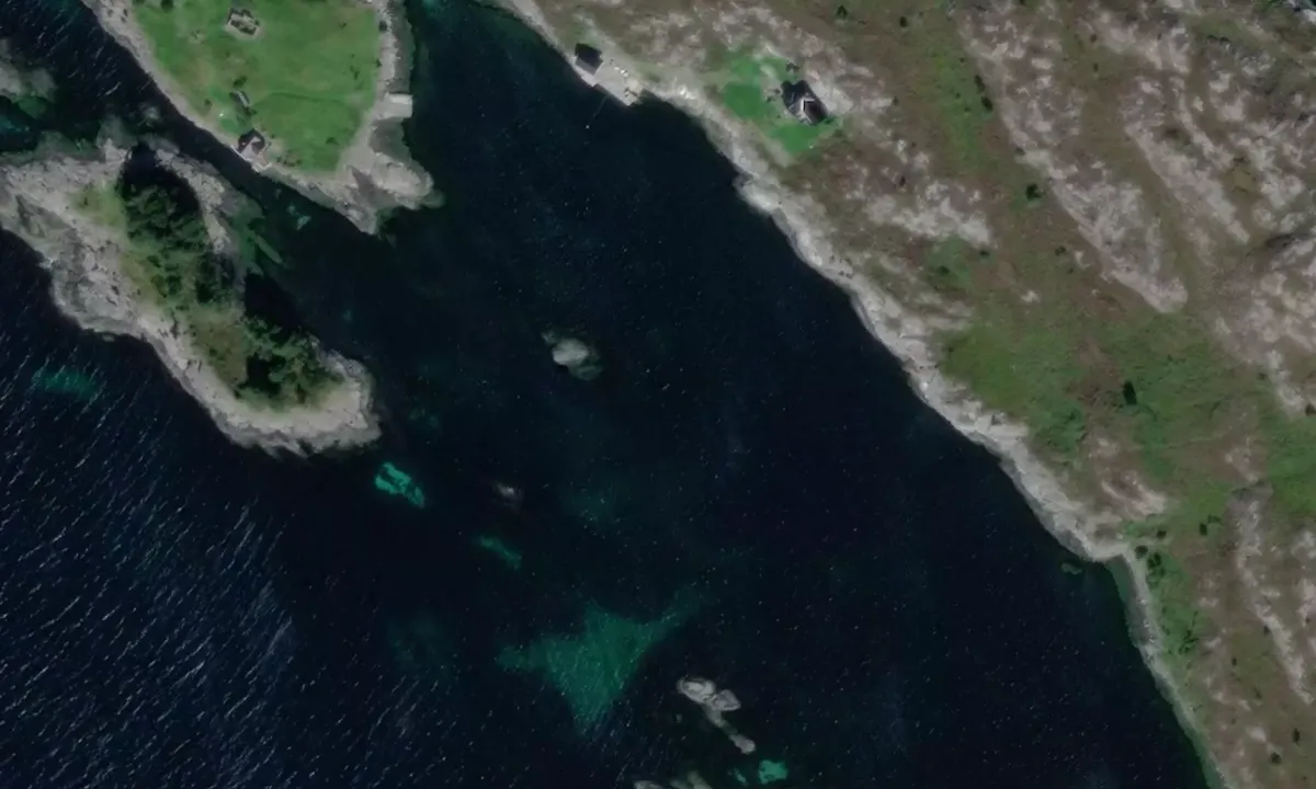 Satelite image of Børlidvåg