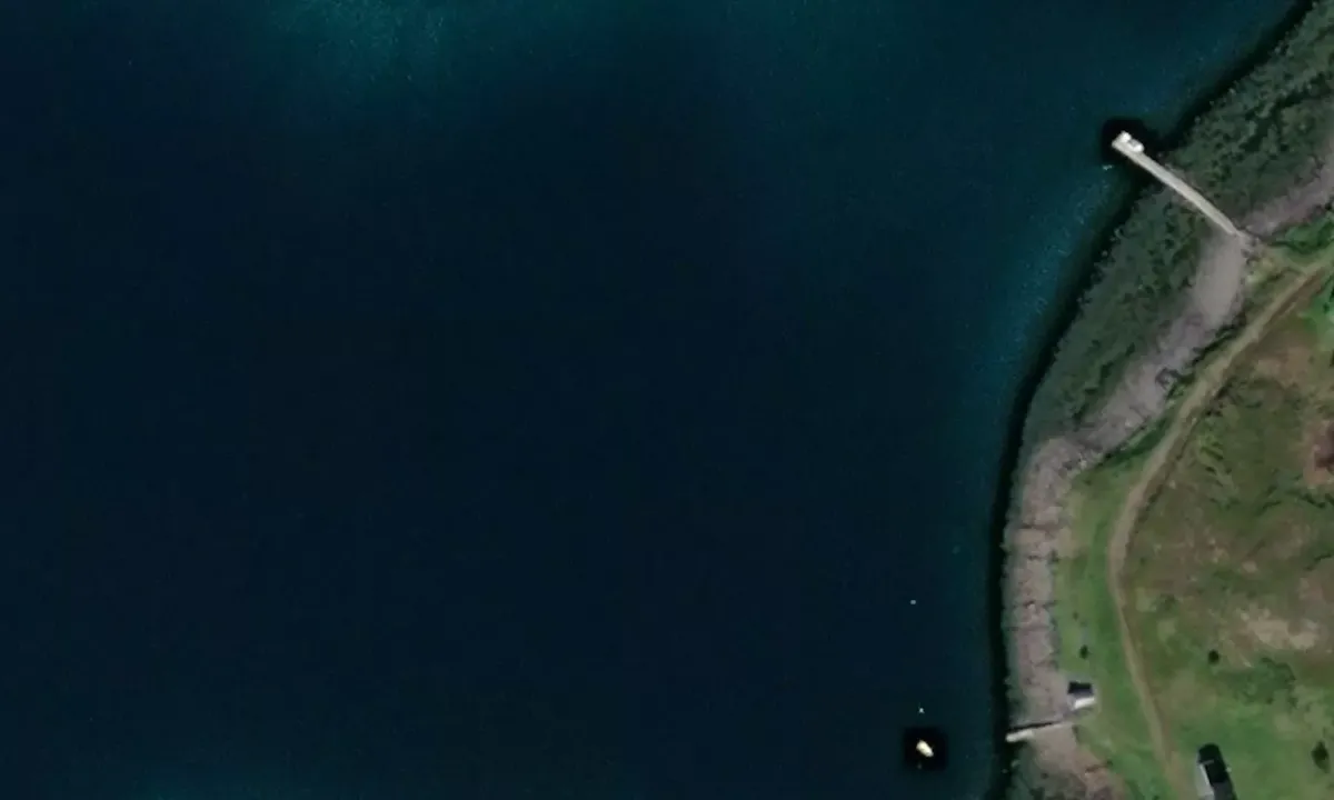 Satelite image of Børstrand