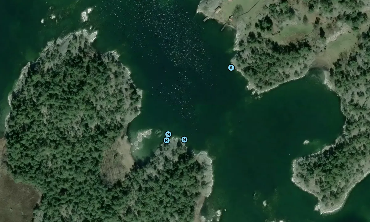 Satelite image of Böteskobben - Nämdö