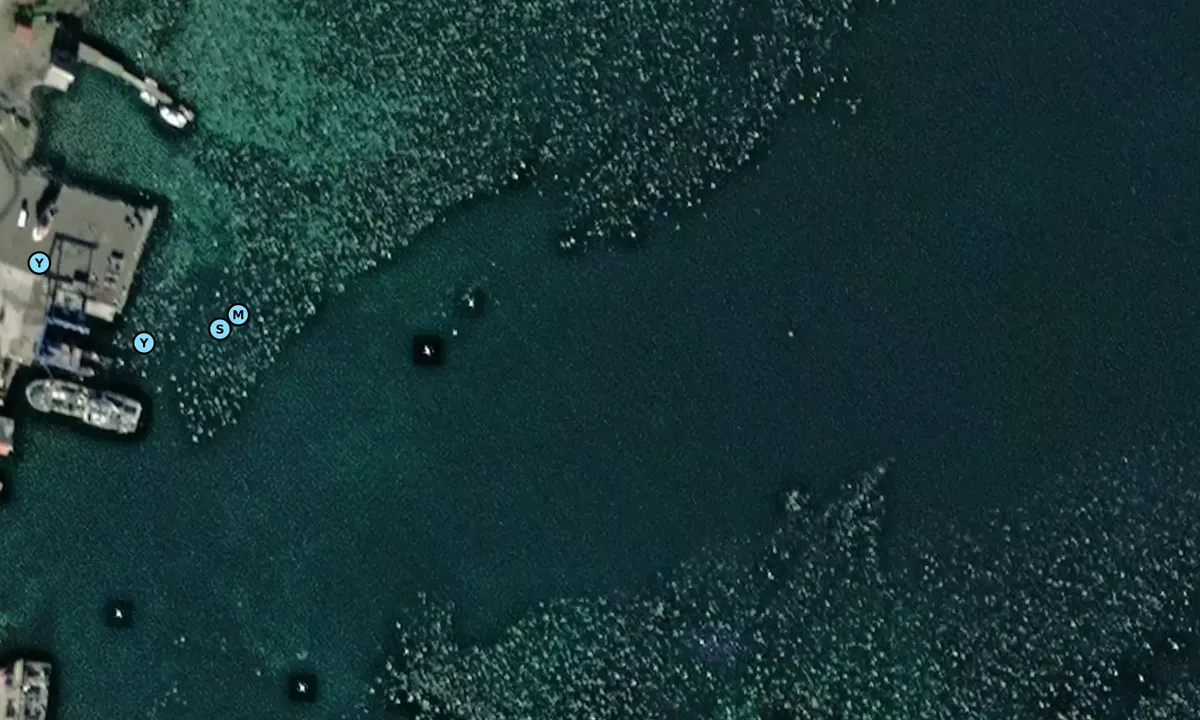 Satelite image of Botnhamn ankringsplass