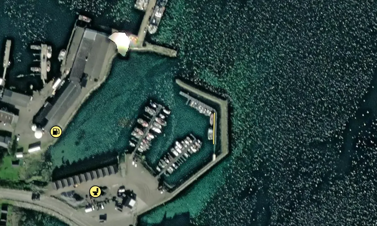 Satelite image of Botnhamn Småbåthavn