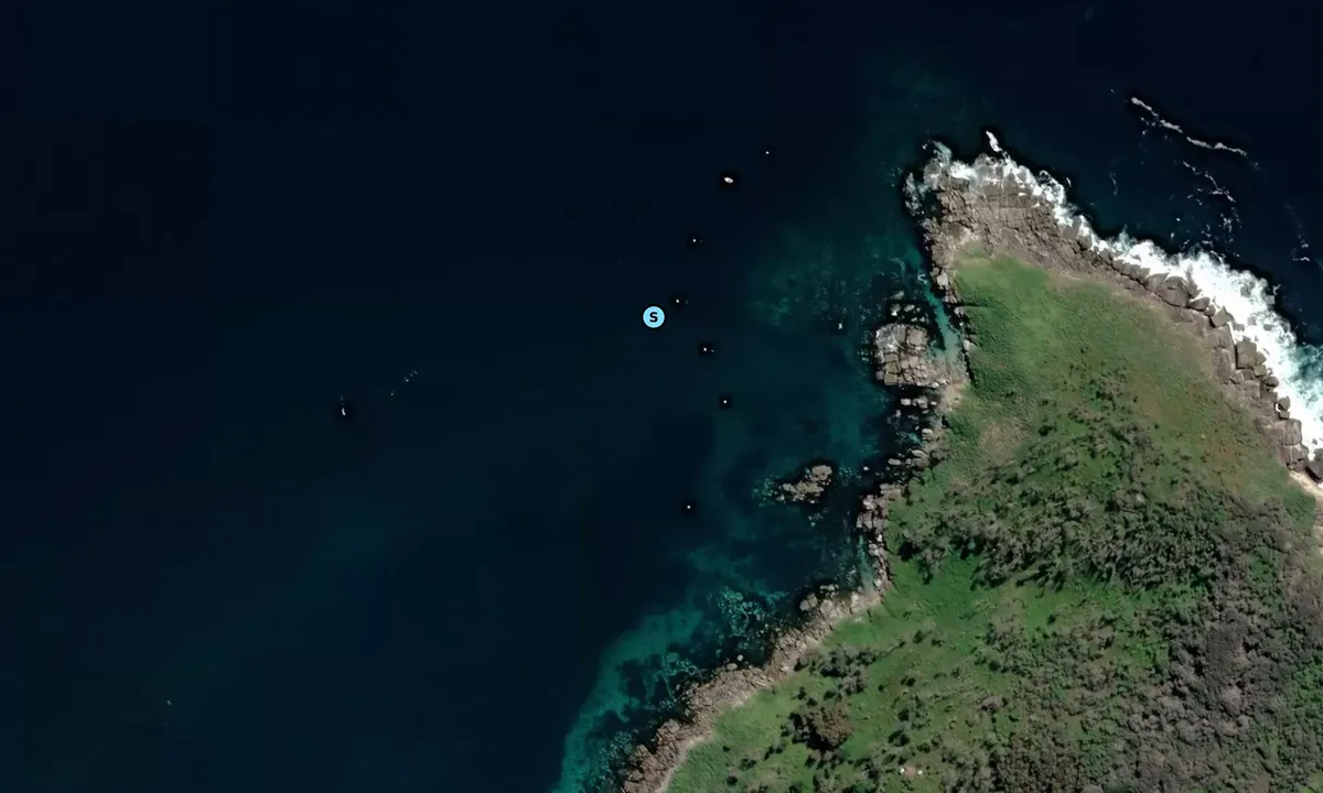 Satelite image of Bowen island