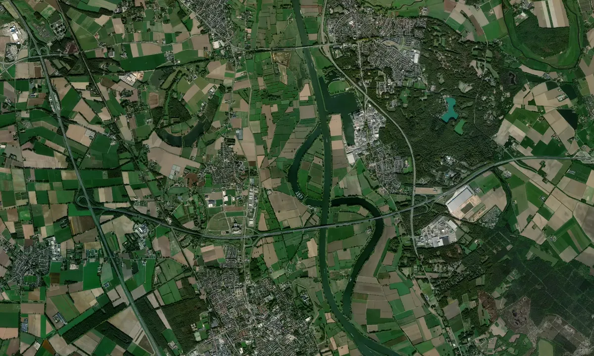 Flyfoto av Boxmeer Marina
