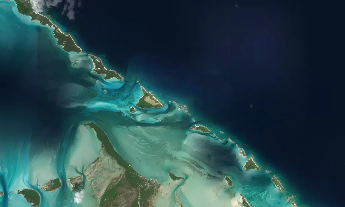 Flyfoto av Boysie Cay - Rolleville