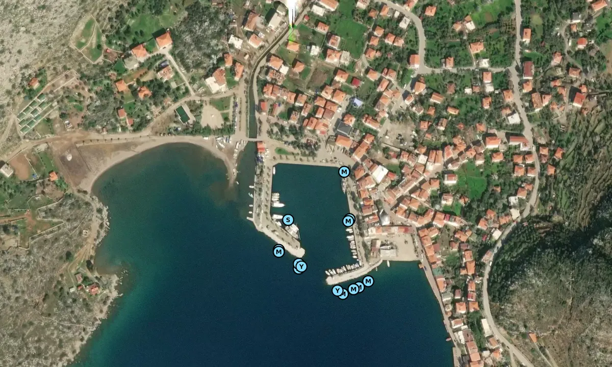 Satelite image of Bozburun Hafen