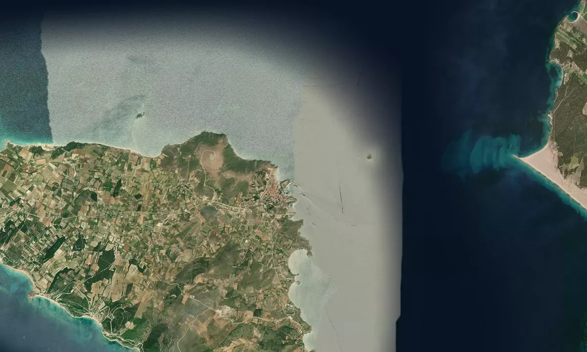 Flyfoto av Bozcaada Limani