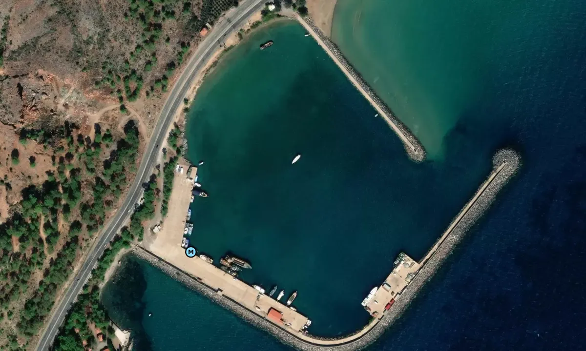 Satelite image of Bozyazi Marina