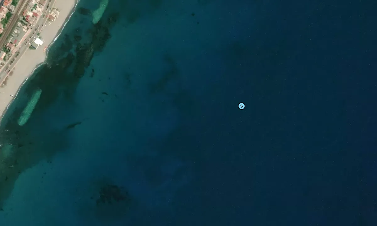 Satelite image of Brancaleone