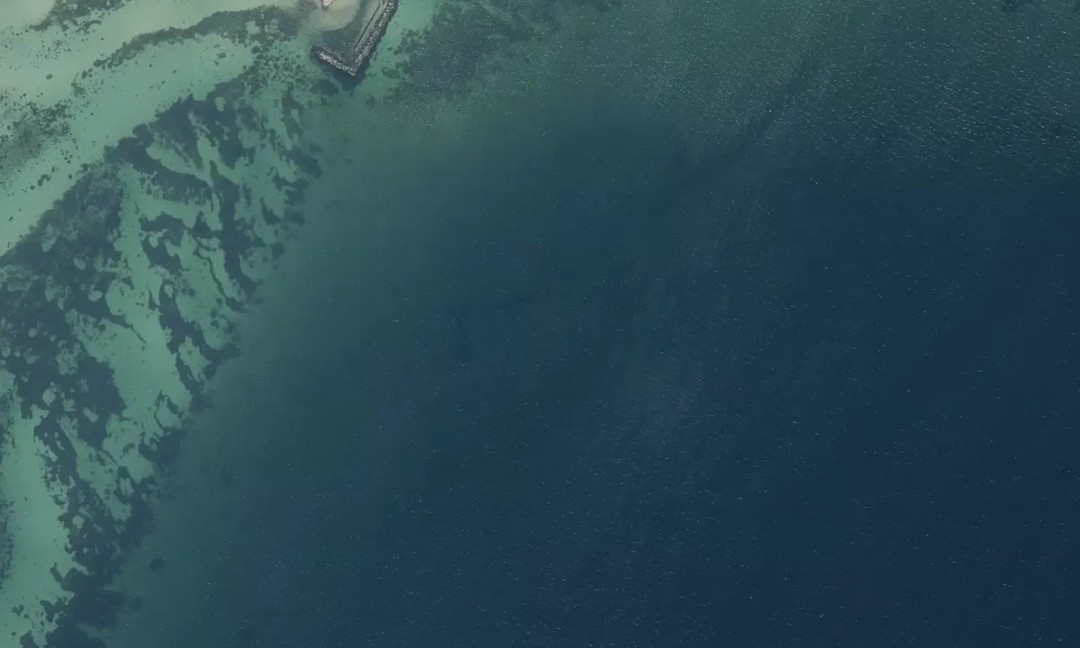 Satelite image of Brandsø