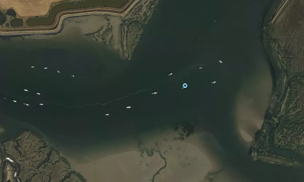 Flyfoto av Brandy Hole Moorings