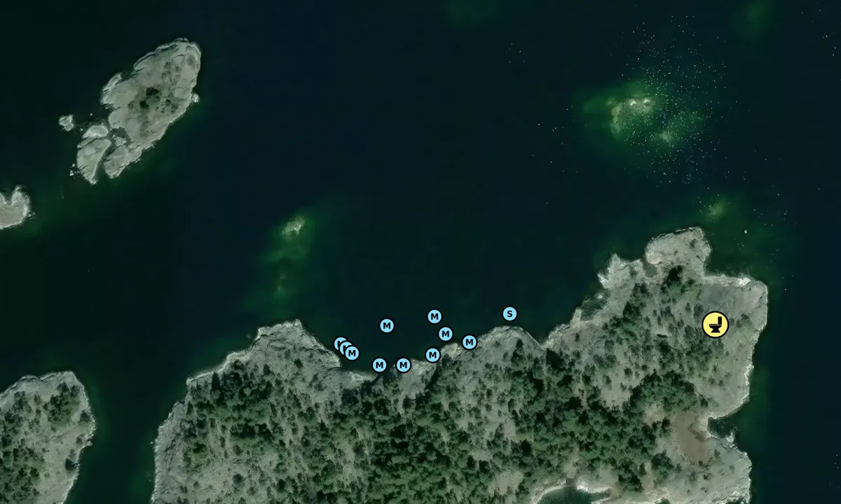 Satelite image of Bränn - Björkskär