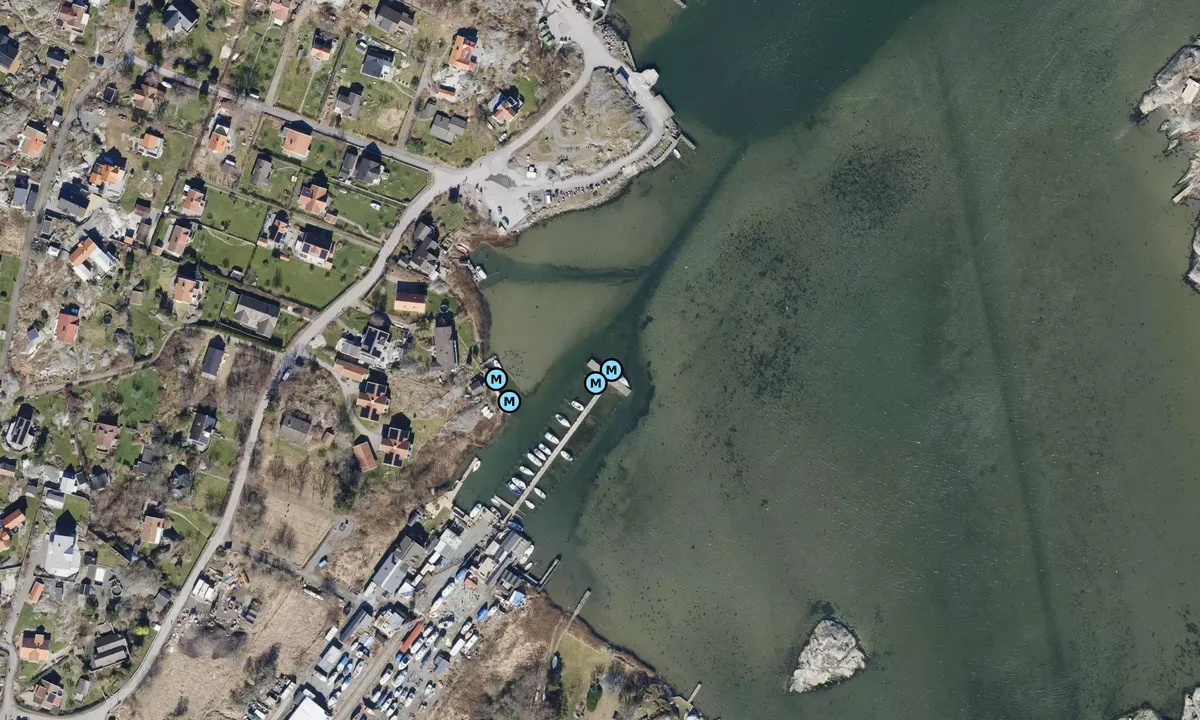 Satelite image of Brännö