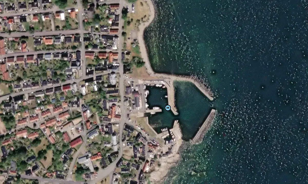 Satelite image of Brantevik