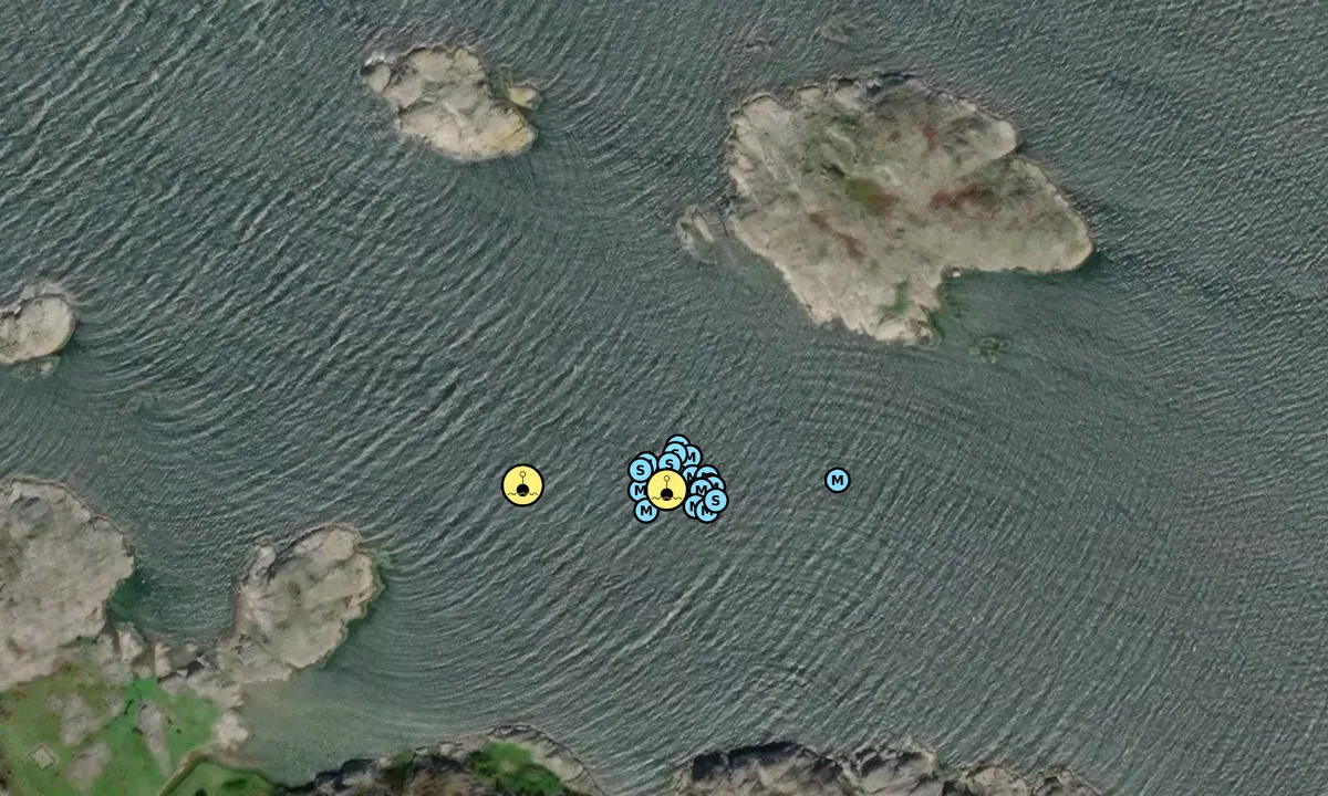 Satelite image of Bråtö - SXK Västkust bouy