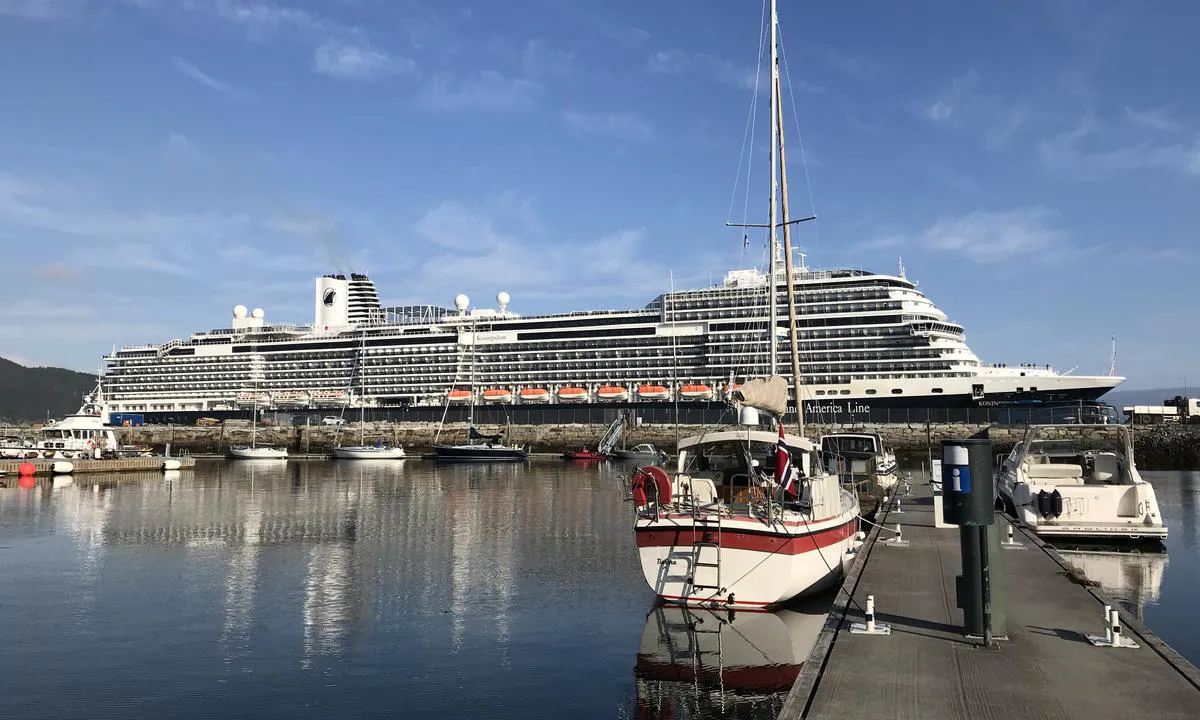 Brattørbassenget gjestehavn: Det er alltid noen som har større båt….