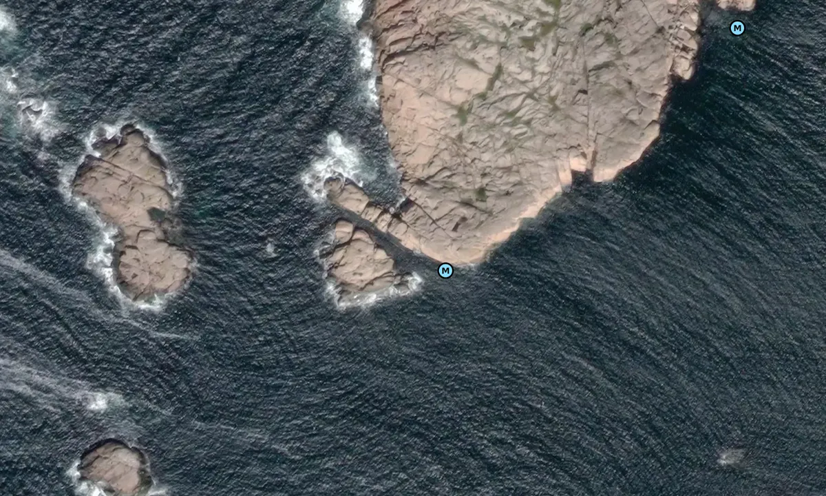 Satelite image of Bredholmen - Gåsö