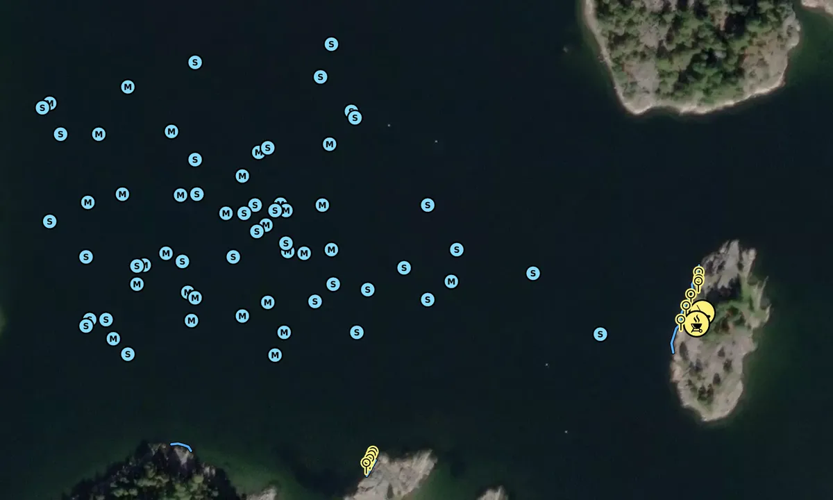 Satelite image of Brennesund - Skipholme - Botnekilen