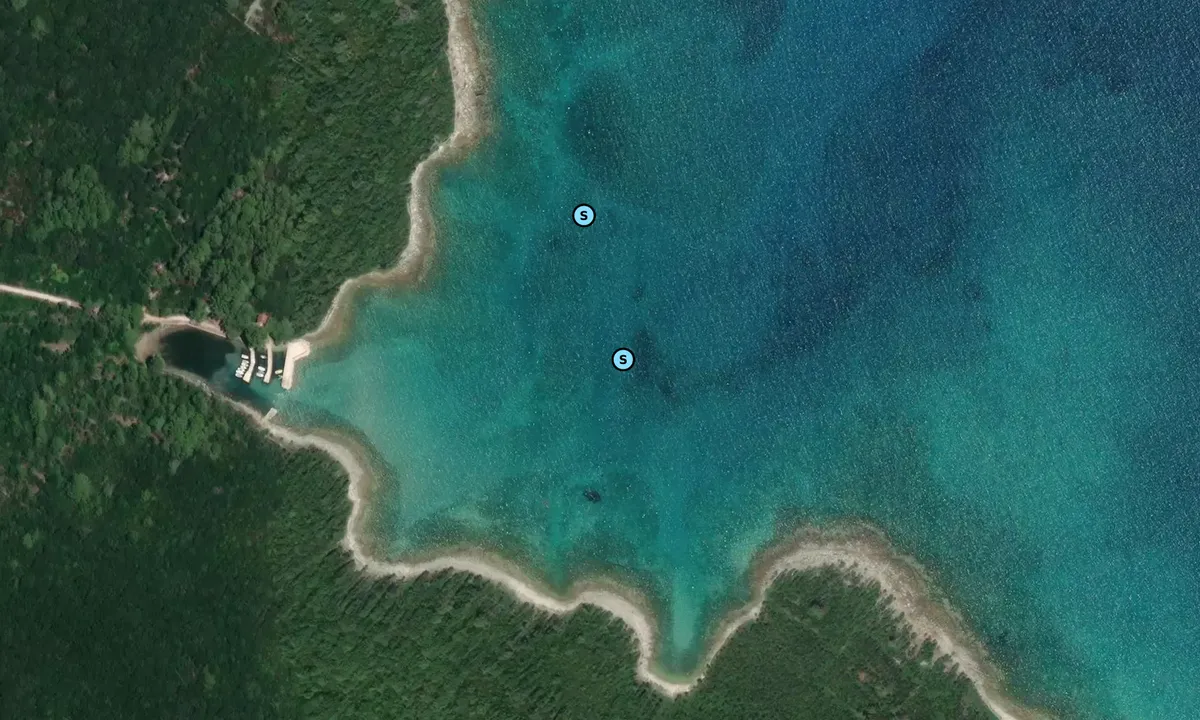 Satelite image of Brgulje - Molat