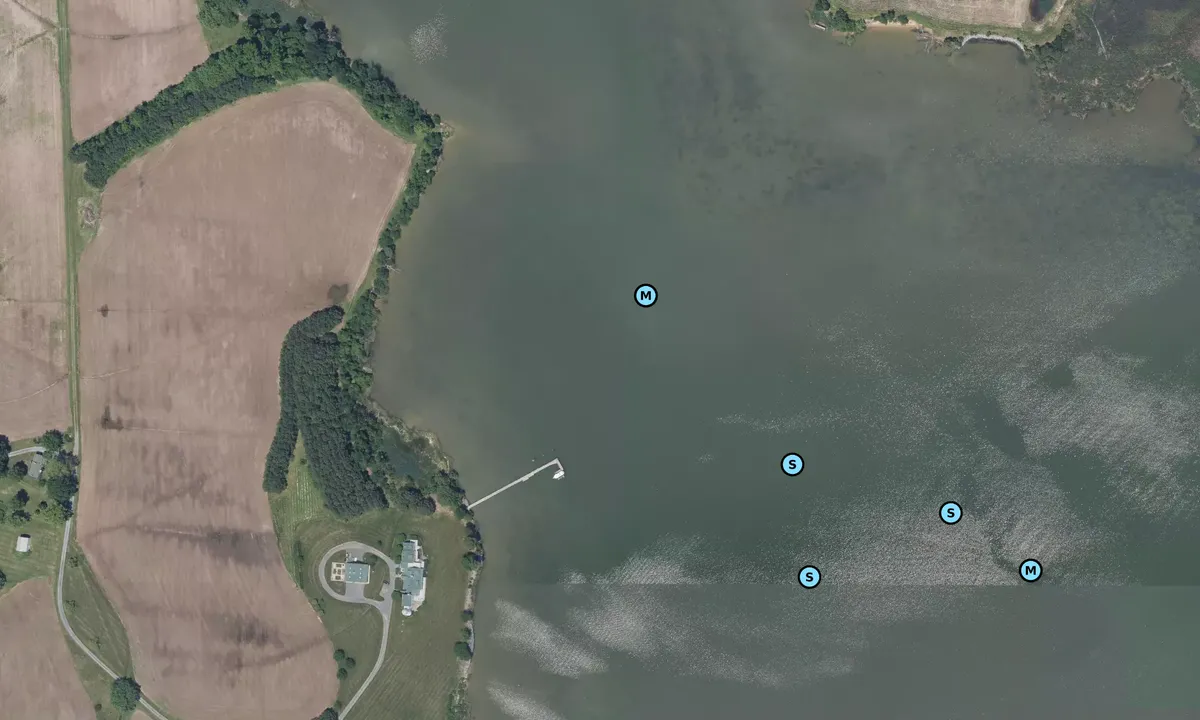Satelite image of Briary Cove