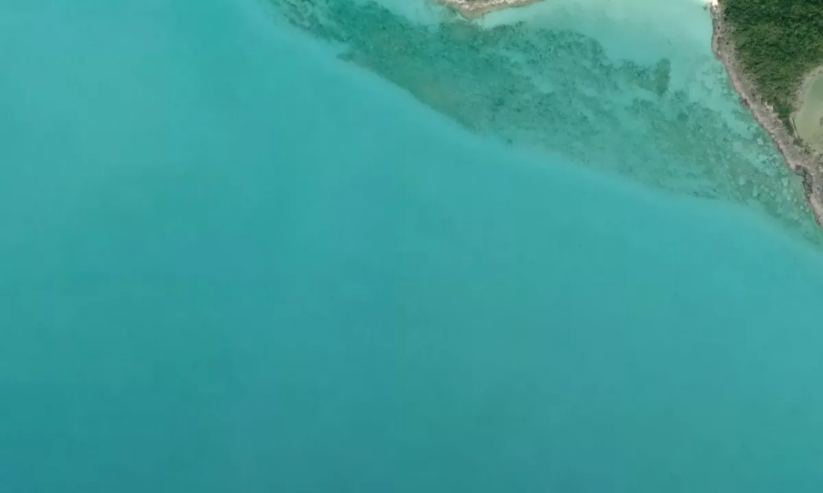 Satelite image of Brigantine Cay South