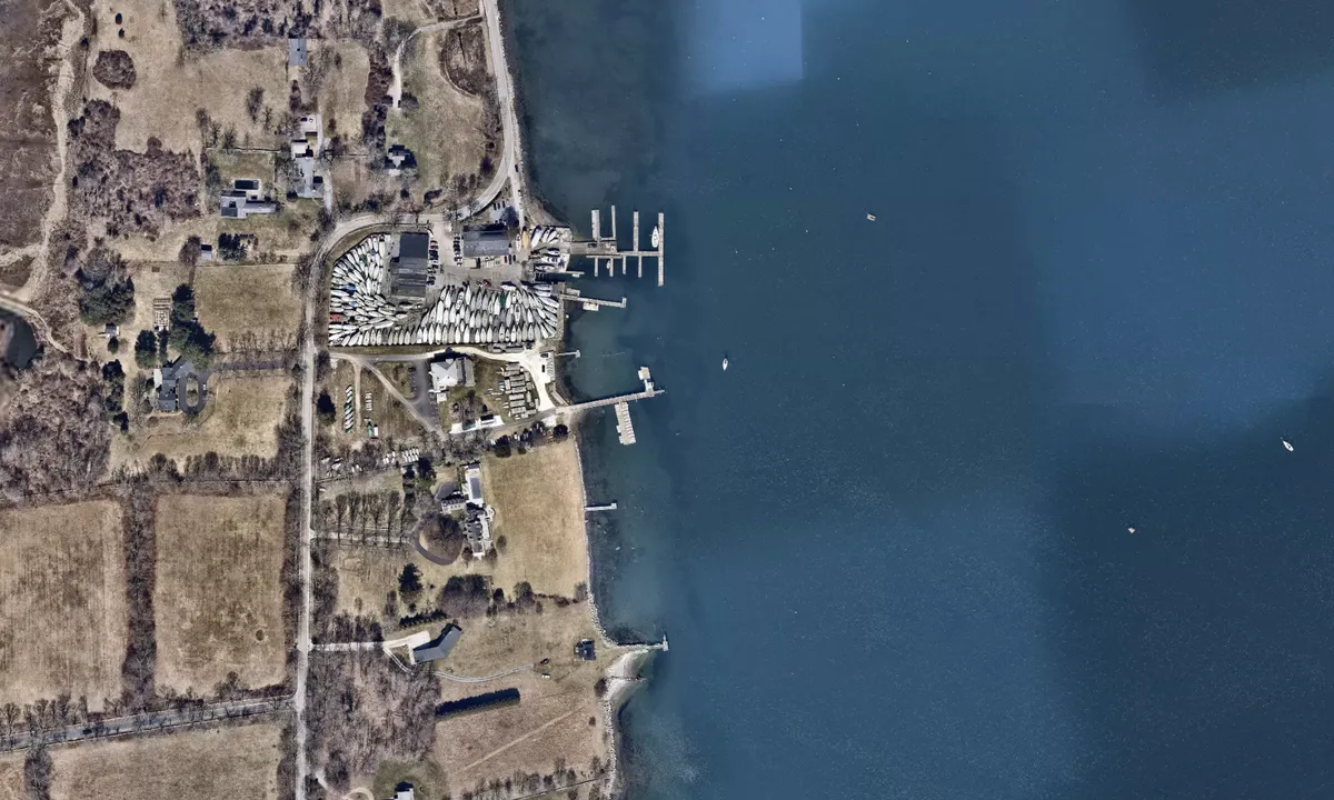 Flyfoto av Bristol Yacht Club