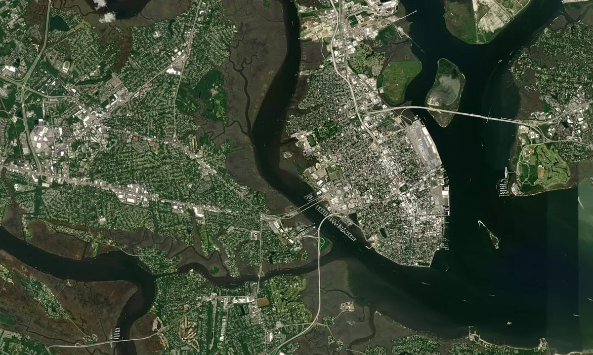 Flyfoto av Brittlebank Park
