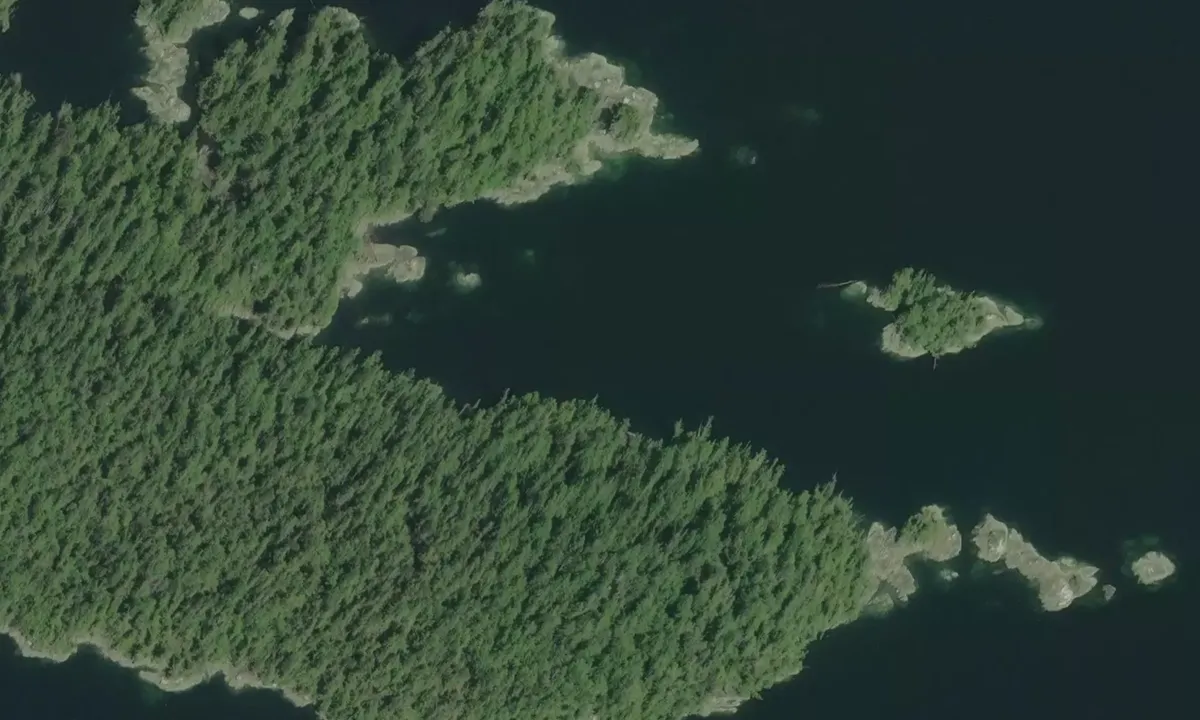 Satelite image of Broad Reach 