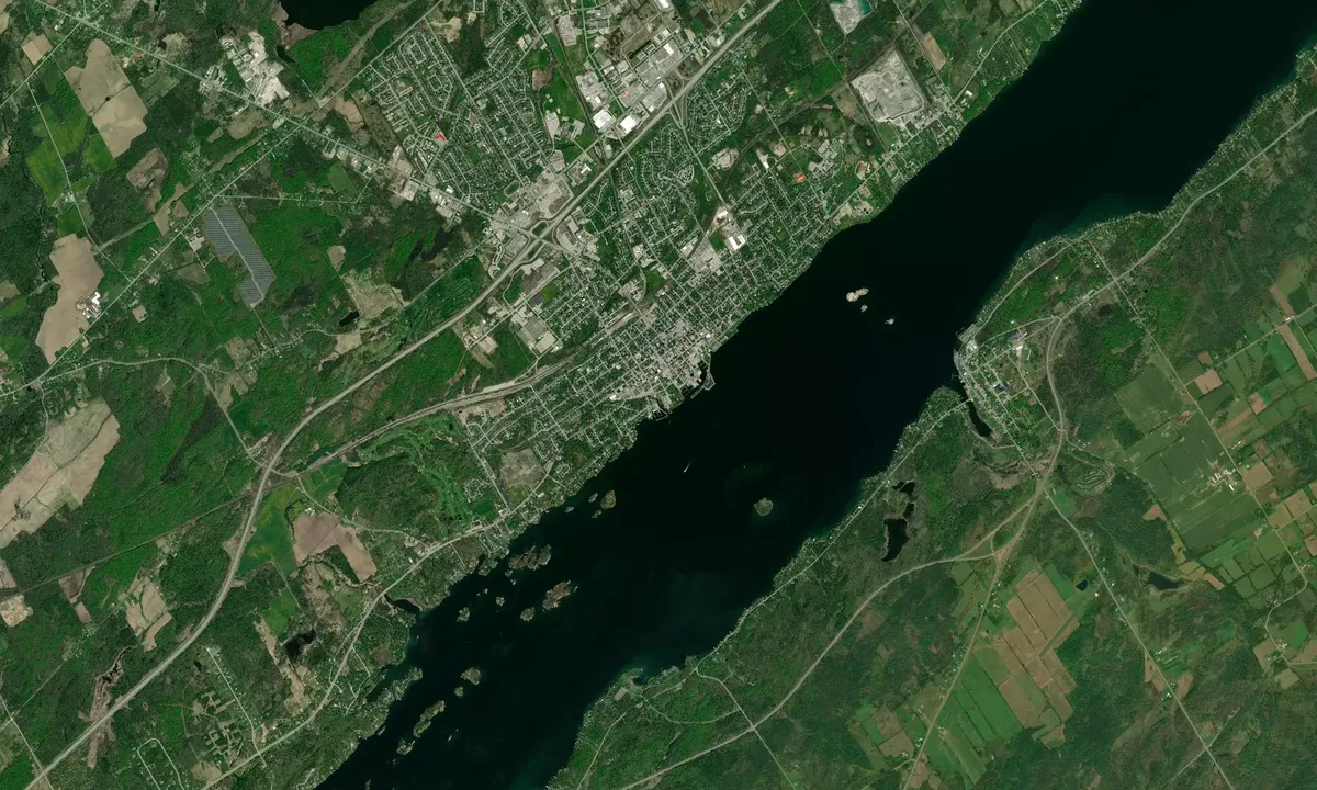 Flyfoto av Brockville Yacht Club