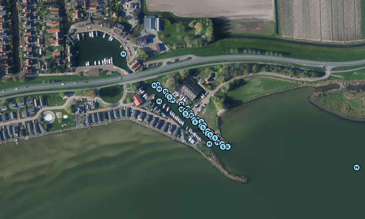 Satelite image of Broekerhaven