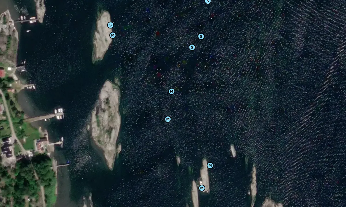 Satelite image of Brotsøbukta