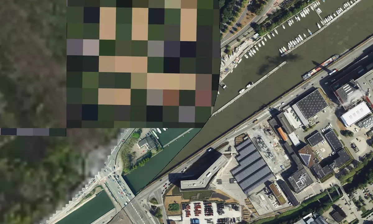 Satelite image of Bruxelles Royal Yacht Club - Brussel