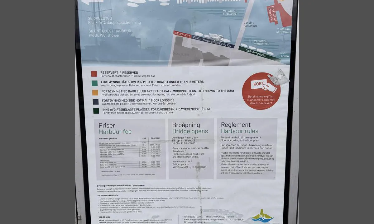 Brygga i Tønsberg