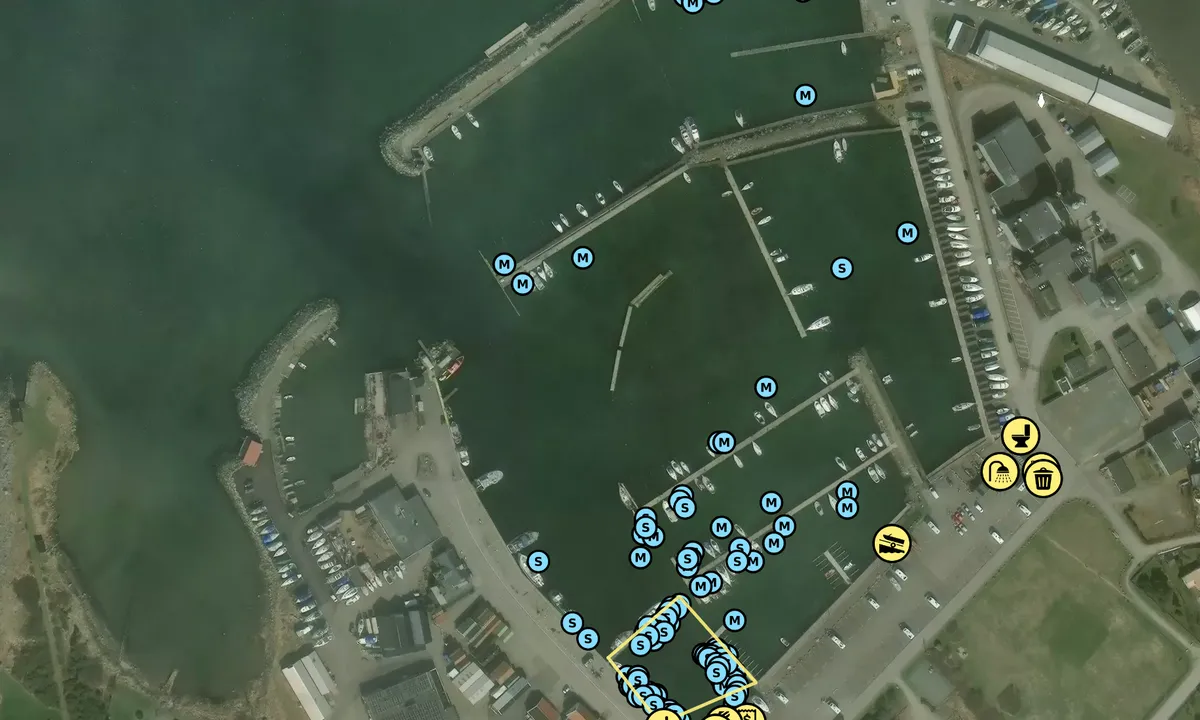 Satelite image of Bua - Hamn