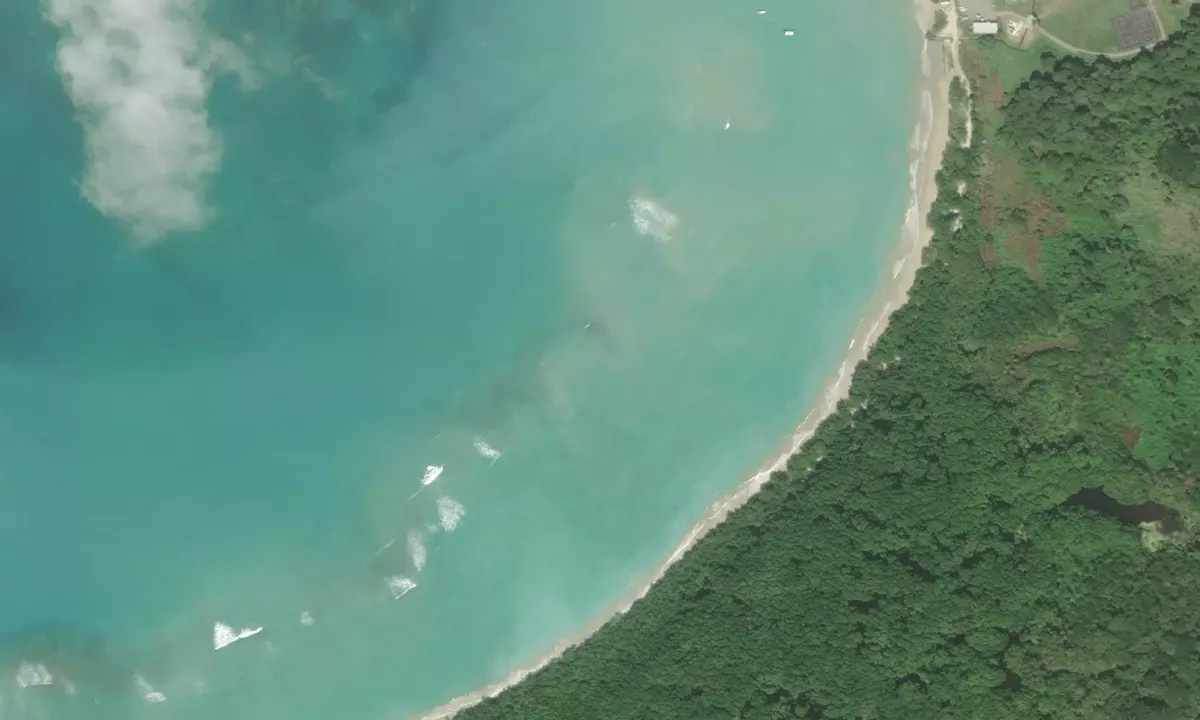Flyfoto av Buccoo Bay