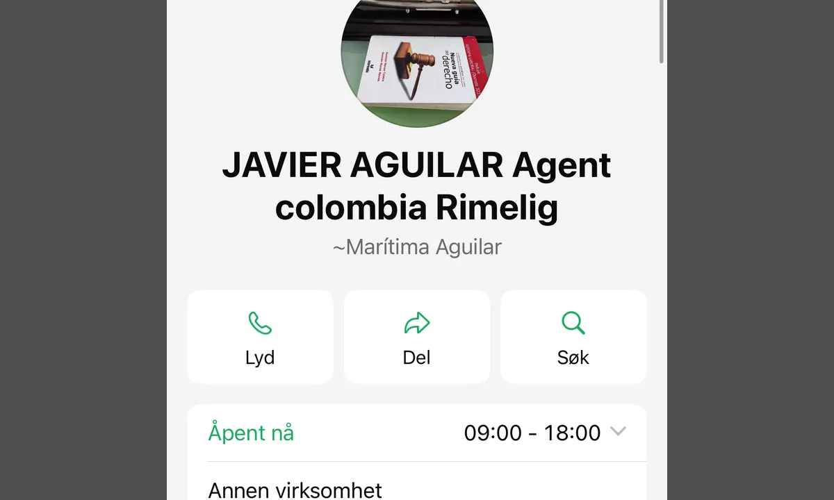 Buenaventura: {"base": "no", "no": "Dette er navnet til Agenten og det firmaet han representerer", "se": "Detta \u00e4r namnet p\u00e5 Agenten och det f\u00f6retag han representerar", "en": "This is the name of the Agent and the company he represents", "da": "Dette er navnet p\u00e5 Agenten og det firma, han repr\u00e6senterer", "fr": "Ceci est le nom de l'Agent et de l'entreprise qu'il repr\u00e9sente", "de": "Dies ist der Name des Agenten und der Firma, die er vertritt", "es": "Este es el nombre del Agente y de la empresa que \u00e9l representa", "it": "Questo \u00e8 il nome dell'Agente e della societ\u00e0 che rappresenta", "pt": "Este \u00e9 o nome do Agente e da empresa que ele representa", "nl": "Dit is de naam van de Agent en het bedrijf dat hij vertegenwoordigt", "pl": "To jest nazwa Agenta i firmy, kt\u00f3r\u0105 reprezentuje", "uk": "\u0426\u0435 \u0456\u043c'\u044f \u0410\u0433\u0435\u043d\u0442\u0430 \u0442\u0430 \u043a\u043e\u043c\u043f\u0430\u043d\u0456\u0457, \u044f\u043a\u0443 \u0432\u0456\u043d \u043f\u0440\u0435\u0434\u0441\u0442\u0430\u0432\u043b\u044f\u0454", "ro": "Acesta este numele Agentului \u0219i firma pe care o reprezint\u0103", "tr": "Bu, Temsilcinin ad\u0131d\u0131r ve temsil etti\u011fi \u015firketin ad\u0131d\u0131r", "el": "\u0391\u03c5\u03c4\u03cc \u03b5\u03af\u03bd\u03b1\u03b9 \u03c4\u03bf \u03cc\u03bd\u03bf\u03bc\u03b1 \u03c4\u03bf\u03c5 \u03a0\u03c1\u03ac\u03ba\u03c4\u03bf\u03c1\u03b1 \u03ba\u03b1\u03b9 \u03c4\u03b7\u03c2 \u03b5\u03c4\u03b1\u03b9\u03c1\u03b5\u03af\u03b1\u03c2 \u03c0\u03bf\u03c5 \u03b5\u03ba\u03c0\u03c1\u03bf\u03c3\u03c9\u03c0\u03b5\u03af", "cs": "To je jm\u00e9no agenta a firmy, kterou zastupuje", "hu": "Ez az \u00fcgyn\u00f6k neve \u00e9s az \u00e1ltala k\u00e9pviselt v\u00e1llalat", "fi": "T\u00e4m\u00e4 on agentin ja edustamansa yrityksen nimi", "bg": "\u0422\u043e\u0432\u0430 \u0435 \u0438\u043c\u0435\u0442\u043e \u043d\u0430 \u0410\u0433\u0435\u043d\u0442\u0430 \u0438 \u0444\u0438\u0440\u043c\u0430\u0442\u0430, \u043a\u043e\u044f\u0442\u043e \u0442\u043e\u0439 \u043f\u0440\u0435\u0434\u0441\u0442\u0430\u0432\u043b\u044f\u0432\u0430", "sr": "Ovo je ime Agenta i firme koju on predstavlja", "et": "See on Agendi nimi ja ettev\u00f5te, mida ta esindab.", "lv": "\u0160is ir A\u0123enta v\u0101rds un uz\u0146\u0113mums, ko vi\u0146\u0161 p\u0101rst\u0101v", "lt": "Tai yra agento ir jo atstovaujamos \u012fmon\u0117s pavadinimas"}