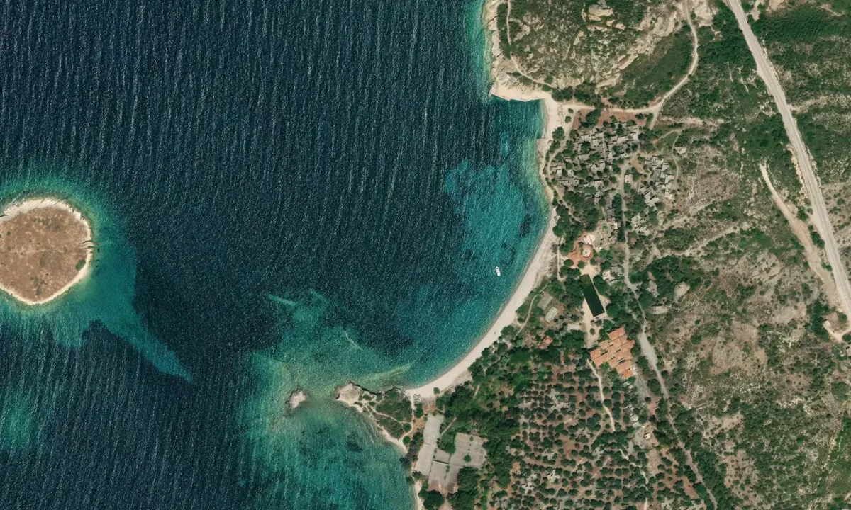 Flyfoto av Bueno Beach, Foça