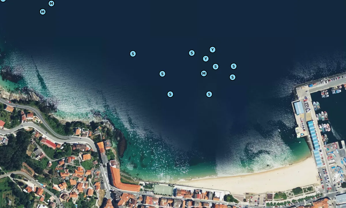Satelite image of Bueu