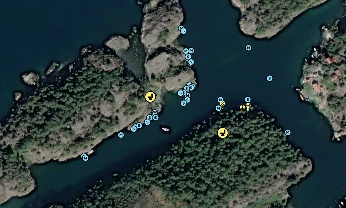 Satelite image of Bukkholmane