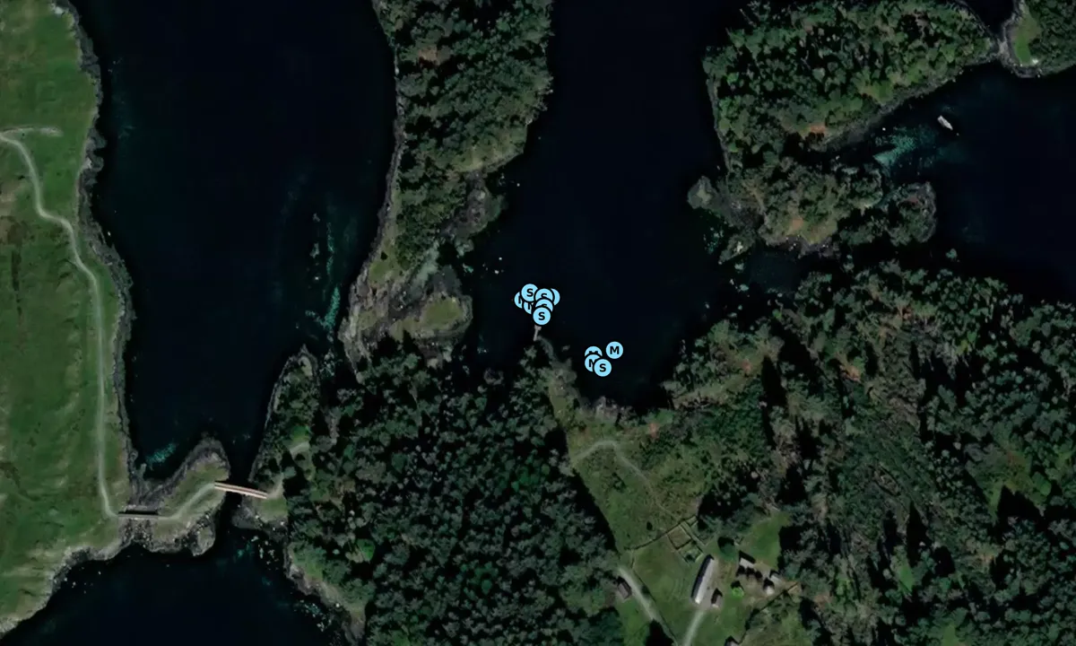 Satelite image of Bukkøya - Prestøya