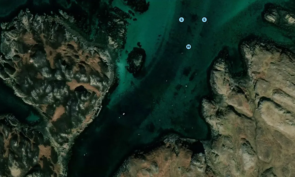 Satelite image of Bull Hole