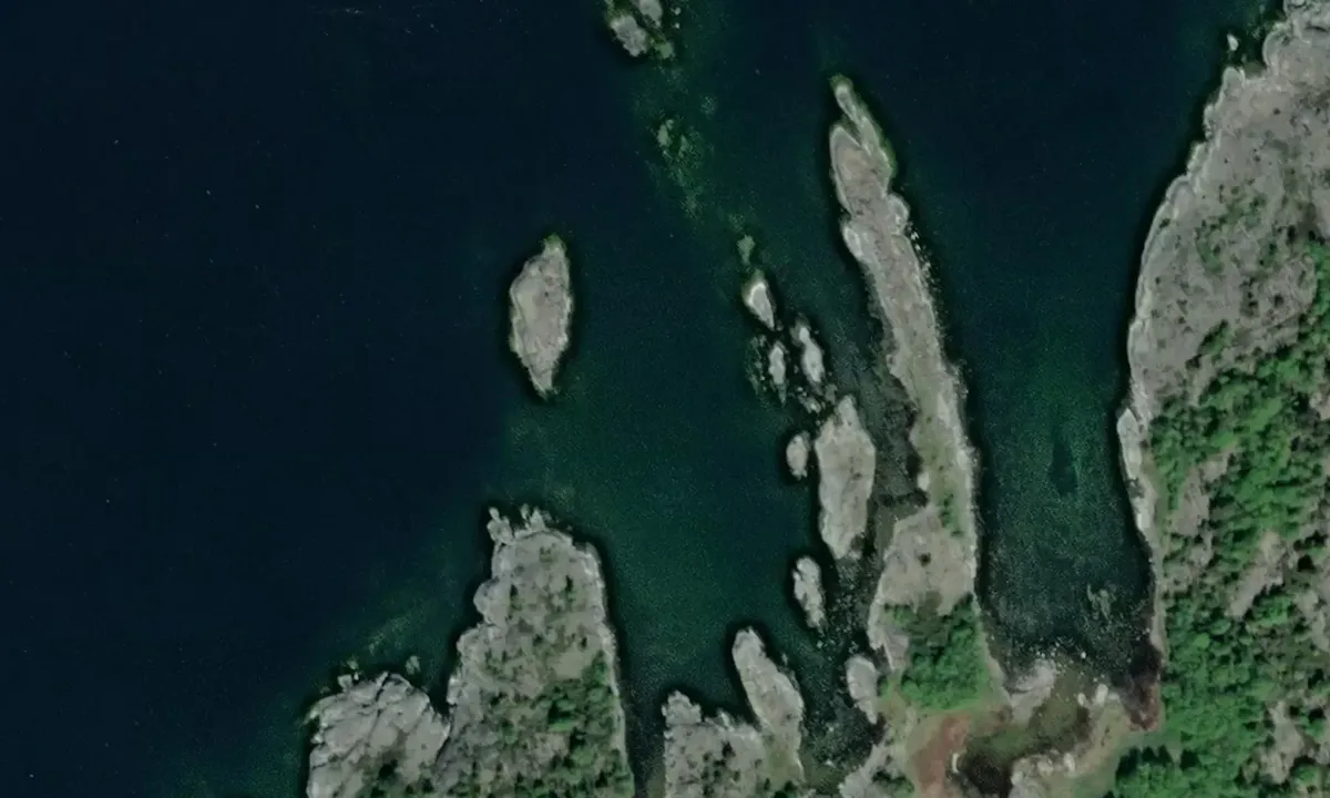 Satelite image of Bullerön - Storbåtsviken - Norrkobben