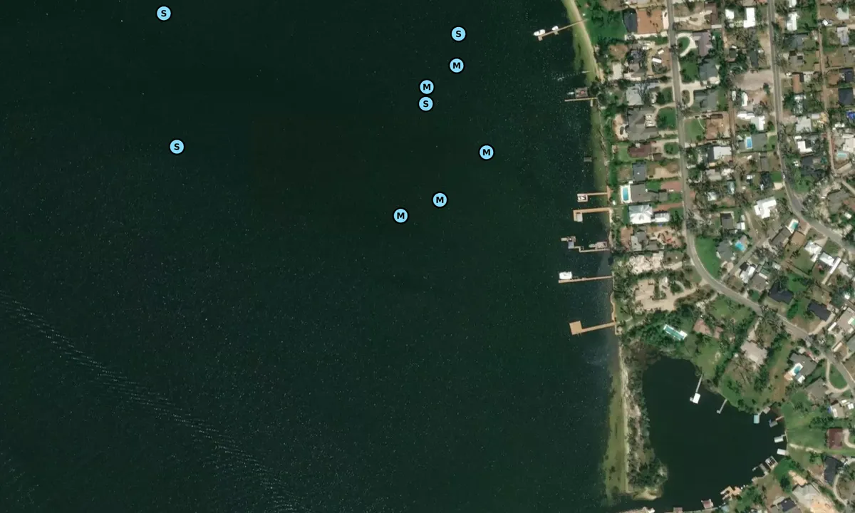 Satelite image of Bunkers Cove